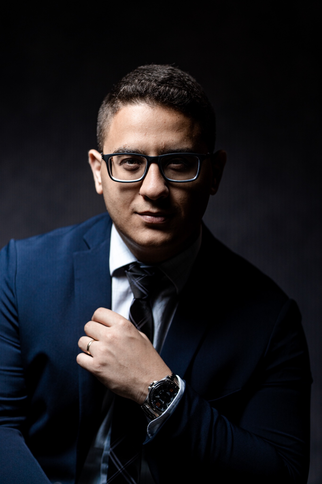 Retrato do advogado Vitor Hugo Magalhães